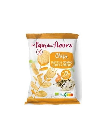 Chips De Lentejas Con Cebolla 50Gr. Bio Sg Vegan