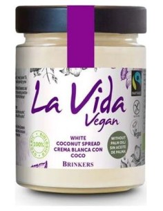 La Vida Vegan Crema Blanca Con Coco Bio 600G