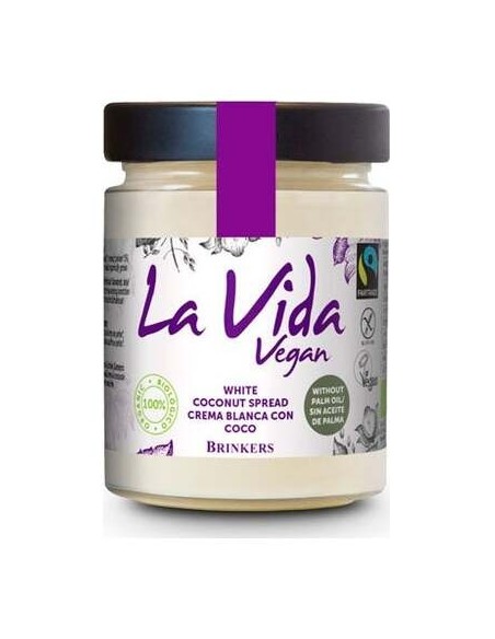 La Vida Vegan Crema Blanca Con Coco Bio 600G