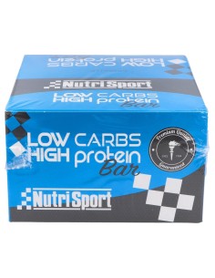 Nutrisport Barritas Low Carbs Brownie 16 Uds