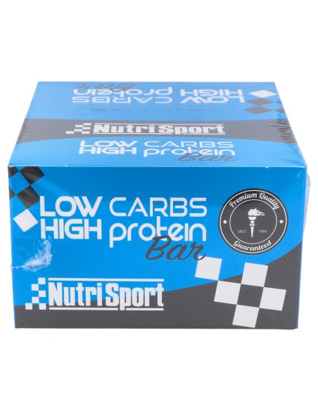 Nutrisport Barritas Low Carbs Cookies&Cream 16 Uds
