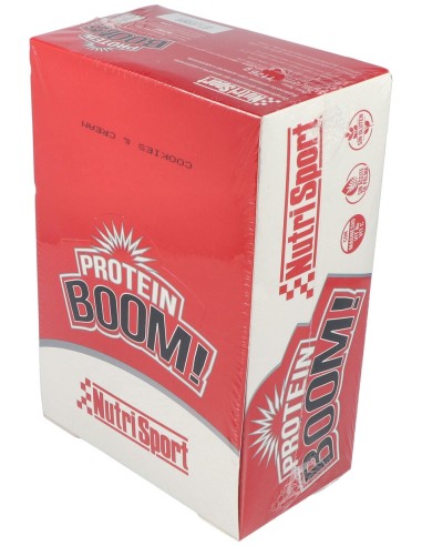 Nutrisport Caja Protein Boom Cookies-Cream 24Uds
