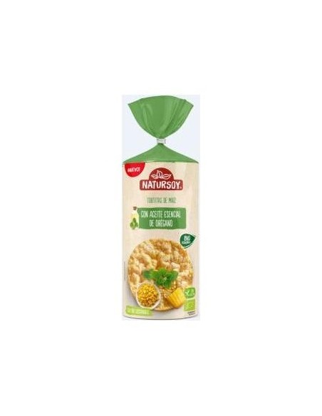 Natursoy Tortitas Bio De Maiz Con Aceite De Oregano 180G