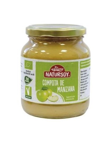 Natursoy Compota De Manzana Eco 370Ml