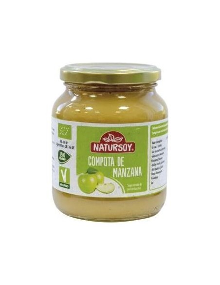 Natursoy Compota De Manzana Eco 370Ml