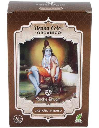 Henna Polvo Castaño Intenso 100Gr.