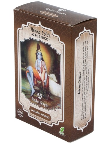 Henna Polvo Castaño Intenso 100Gr.