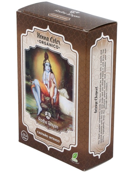 Henna Polvo Castaño Intenso 100Gr.