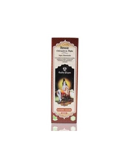 Radhe Shyam Henna Pasta Castaño Oscuro