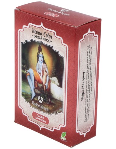 Radhe Shyam Henna Caoba Luminoso Polvo 100G