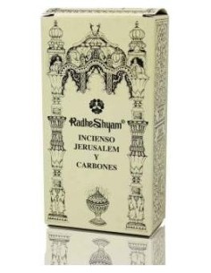 Radhe Shyam Incienso Jerusalem Carbones 50G