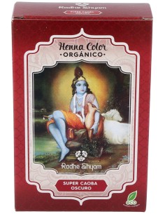 Radhe Shyam Henna Supercaoba Oscuro Polvo