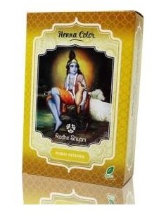 Radhe Shyam Henna Polvo Rubio Intenso