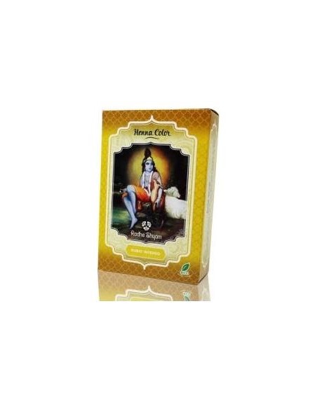 Radhe Shyam Henna Polvo Rubio Intenso