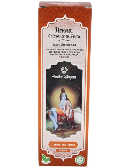 Radhe Shyam Henna Pasta Cobre Natural