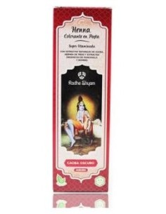 Radhe Shyam Henna Caoba Oscuro Pasta 200Ml