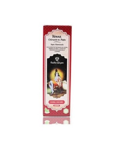 Radhe Shyam Henna Caoba Oscuro Pasta 200Ml