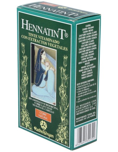 Radhe Shyam Hennatint Cobre Natural