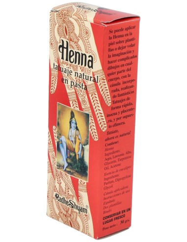 Radhe Shyam Henna Tatuaje Pasta