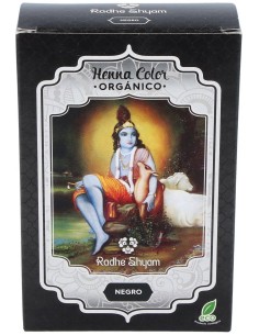 Radhe Shyam Henna Color Negro 100Ml