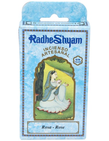 Radhe Shyam Incienso Cono Rosa 15Uds