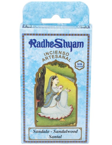 Radhe Shyam Incienso Cono Sándalo 15Uds