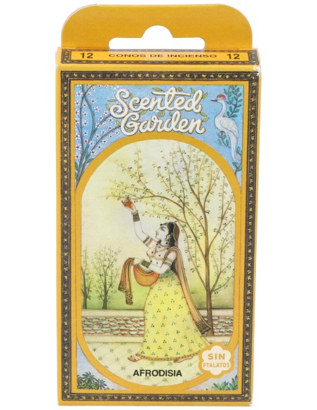 Incienso Cono Afrodisia 12Uds. Scented Garden