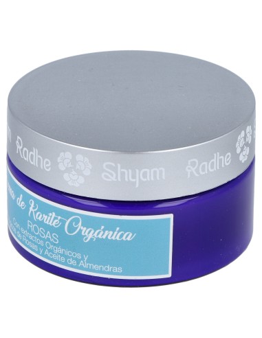 Crema Manteca Karite Organica Rosas 100Gr.