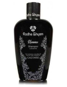 Radhe Shyam Champú Henna Color Castaðo 400Ml