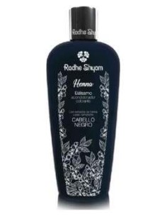 Balsamo Acondicionador Henna Color Negro 400Ml.