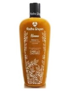 Balsamo Acondicionador Henna Color Castaño 400Ml.