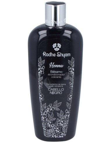 Balsamo Acondicionador Henna Color Negro 400Ml.
