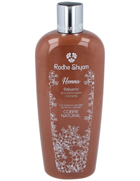 Radhe Shyam Bálsamo Acondicionador Henna Color Cobre 400Ml