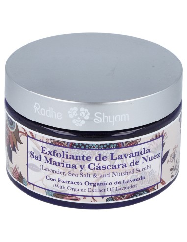 Radhe Shyam Exfoliante De Lavanda Sal Marina Y...