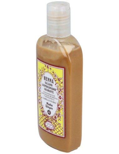 Balsamo Acondicionador Henna Color Rubio 250Ml.