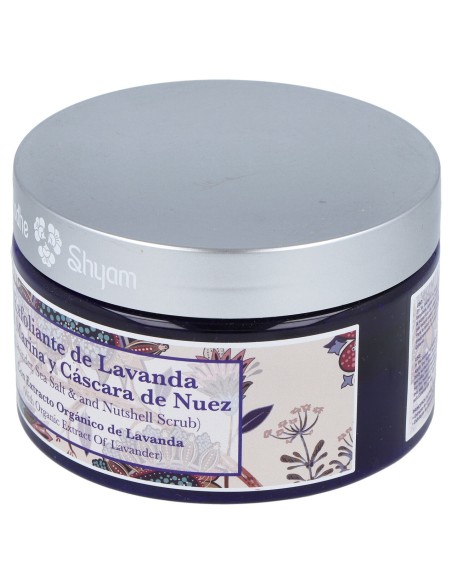 Radhe Shyam Exfoliante De Lavanda Sal Marina Y Nuez 300G