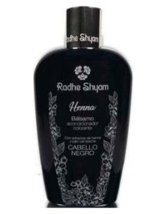 Balsamo Acondicionador Henna Color Negro 250Ml.