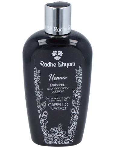 Balsamo Acondicionador Henna Color Negro 250Ml.