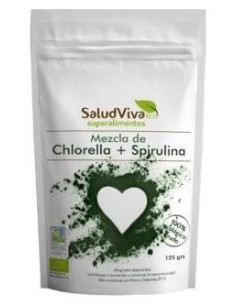 Chlorella Y Espirulina Mezcla En Polvo 125Gr. Bio