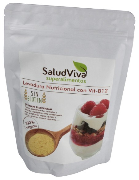 Levadura Nutricional Con Vitamina B12 150Gr. Vegan