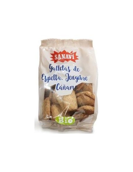Galleta De Espelta Jengibre Y Cañamo 200Gr. Bio
