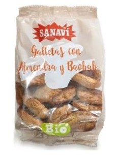 Galleta Con Almendra Y Baobab 250Gr. Bio Vegan