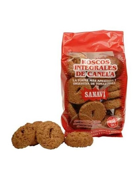 Sanavi Roscos De Canela Integrales Bio 400G