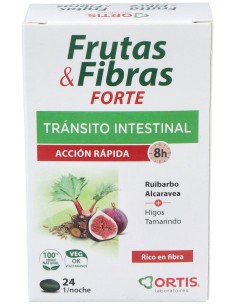 Ortis Fruta Y Fibra Concentrado 24 Compr