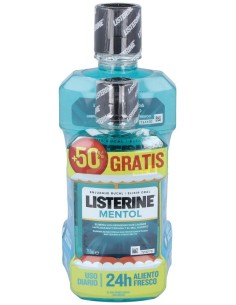 Listerine Mentol 500+250Ml.