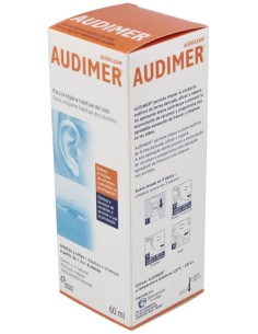 Audimer Solucion Limpieza Oidos 60 Ml