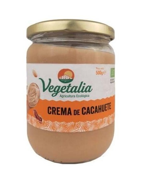 Vegetalia Crema Cacahuete Bio 500G