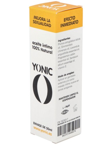 Yonic Aceite Intimo Para Mujer 50Ml.