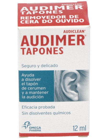 Audimer Audiclean Solución Limpieza 12Ml