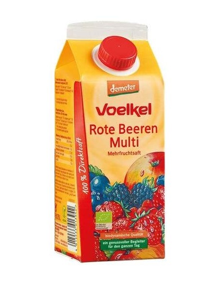 Voelkel Zumo De Frutos Rojos Bio 6X750Ml